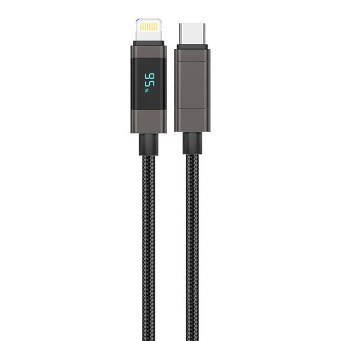 Kabel USB-C do Lightning Foneng XS05 PD27W, 1,2m (czarny)