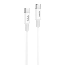 Kabel USB-C do USB-C Foneng X106 60W, 1,2m (biały)