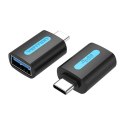 Vention Adapter USB CDUB0, USB-C męski do USB 3.0 żeński (czarny)