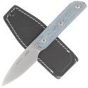 Nóż Viper Mirror2 Blue Denim Canvas Micarta, Stonewashed M390 by Igor Bortolussi (VT4064CD)