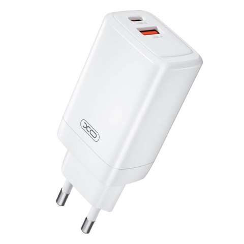 Ładowarka sieciowa XO CE17, 65W, 1x USB-C, 1x USB-A