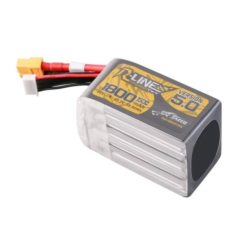 Akumulator Lipo Tattu R-Line Version 5.0 1800mAh 22.2V 150C 6S z wtyczką XT60