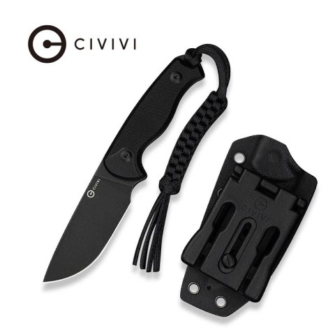 Nóż Civivi Timberbark Fixed Black G10 14C28N 81 mm