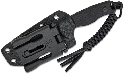 Nóż Civivi Timberbark Fixed Black G10 14C28N 81 mm