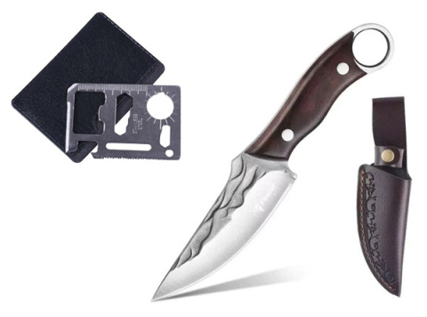 Nóż myśliwski FOXTER 22 cm stal nierdzewna + pokrowiec