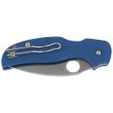 Nóż składany Spyderco Sage 5 Cobalt Blue FRN, Satin CPM SPY27 by Sal Glesser (C123PCBL)