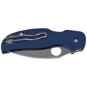 Nóż składany Spyderco Sage 5 Cobalt Blue G10, Satin CPM SPY27 by Sal Glesser (C123GPCBL)