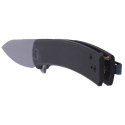 Nóż składany WE Knife Upshot LE No 246/410 Black Ti, Polished Bead Blasted CPM 20CV (2102A)