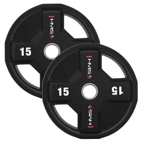 TPC SET ZESTAW TALERZY OLIMPIJSKICH POLIURETANOWYCH 2 x 2.5 - 25 KG CPU - 155KG HMS