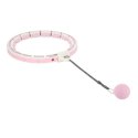 ZESTAW HULA HOP HHW06 PINK Z PIŁKĄ GRAWITACYJNĄ I LICZNIKIEM HMS + PAS BR163 BLACK