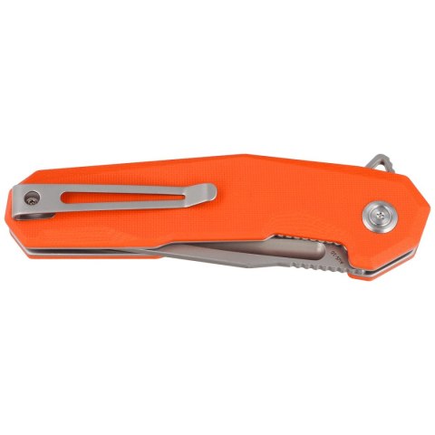 Nóż Kubey Knife Carve Orange G10, Bead Blasted AUS-10 (KB237I)