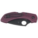 Nóż składany Spyderco DragonFly 2 Sprint Run Burgundy FRN, TiCN Micro-Melt PD#1 by Sal Glesser (C28BGBK2)