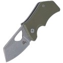 Nóż składany FOX Kit G10 OD Green / Stone Washed (BF-752 OD)