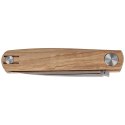 Nóż składany Real Steel Gslip Olive Wood, Satin VG-10 by Ostap Hel (7841W)