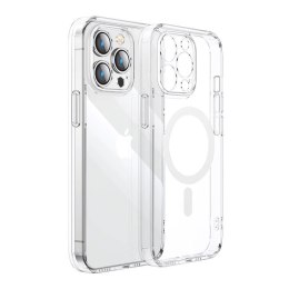 Etui magnetyczne JOYROOM JR-14D7 do iPhone 14 Plus (przezroczyste)