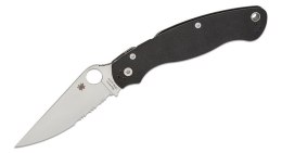 Nóż składany Spyderco Military 2 Black G10, Satin CPM S30V by Sal, Eric Glesser (C36GPS2)