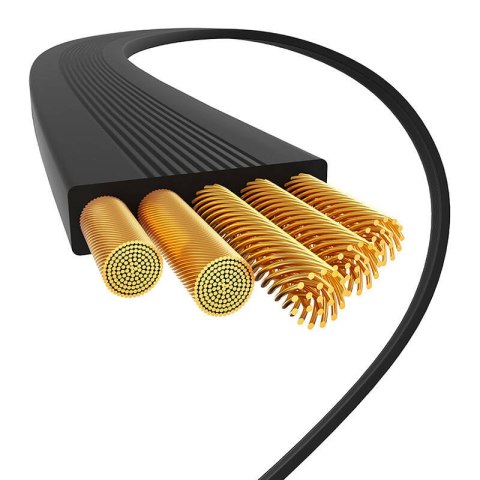 Baseus Kabel Ładowania USB-C do USB-C 100W (czarny) Edycja Bayern