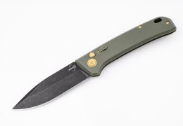 Böker Plus FRND OD Green – Automatyczny nóż EDC, D2, Grivory