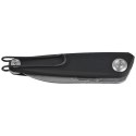 Nóż składany ANV Z050 BB Black Aluminium, Stonewashed Sleipner (ANVZ050-007)