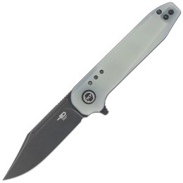 Nóż składany Bestech Syntax CP Transparent G10, Black Stonewashed CPM 154CM by Todd Knife and Tool (BG41C)