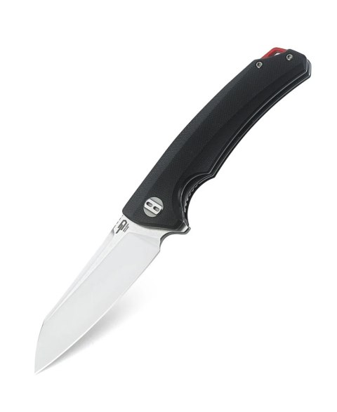 Nóż składany Bestech Texel Black G10, Stonewashed/Satin D2 by A Purvis Blades (BG21A-1)