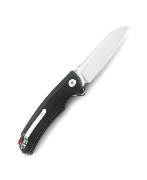 Nóż składany Bestech Texel Black G10, Stonewashed/Satin D2 by A Purvis Blades (BG21A-1)