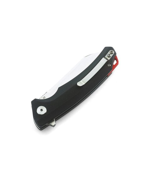 Nóż składany Bestech Texel Black G10, Stonewashed/Satin D2 by A Purvis Blades (BG21A-1)