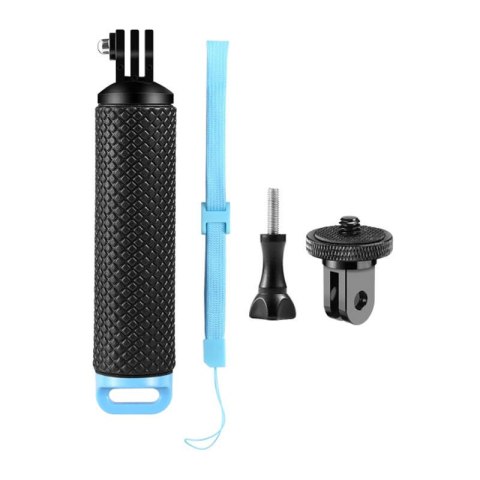 Uchwyt wypornościowy Puluz do kamer sportowych i telefonów (DJI, GoPro, Insta360) (czarny)