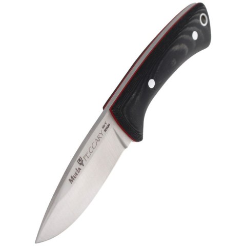 Nóż na szyję Muela Peccary-8M Neck Knife Black Micarta, Satin X50CrMoV15