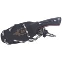 Nóż na szyję Muela Peccary-8M Neck Knife Black Micarta, Satin X50CrMoV15