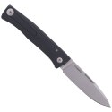 Nóż składany LionSteel Thrill Black Aluminium, Satin M390 by Molletta (TL A BS)