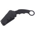 Nóż FOX Karambit Fixed G10 Black, Black Idroglider (FX-598)