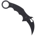 Nóż FOX Karambit Fixed G10 Black, Black Idroglider (FX-598)