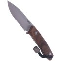 Nóż LionSteel Bushcraft Walnut, Satin Blade