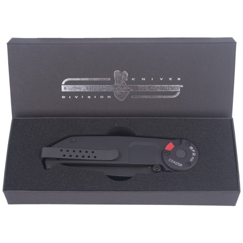 Nóż składany Extrema Ratio BF2 CD Black Aluminium, Black MIL-C N690 (04.1000.0145/BLK)