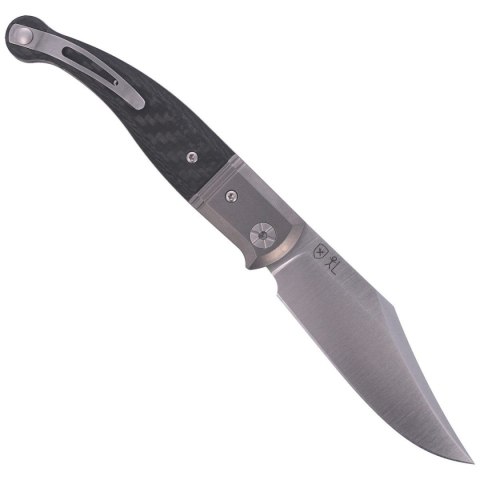Nóż składany LionSteel Gitano Carbon Fibre, Satin Blade (GT01 CF)