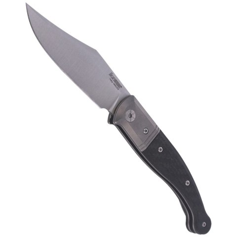 Nóż składany LionSteel Gitano Carbon Fibre, Satin Blade (GT01 CF)