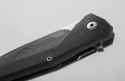 Nóż składany LionSteel T.R.E. G10 Black, Stone Washed Blade (TRE GBK)