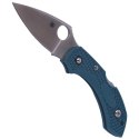 Nóż składany Spyderco Dragonfly 2 Lightweight Blue FRN, Satin K390 by Sal Glesser (C28FP2K390)