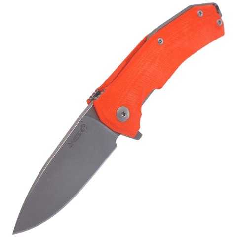 Nóż składany LionSteel KUR G10 Orange