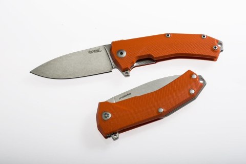 Nóż składany LionSteel KUR G10 Orange