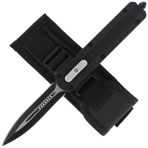 Nóż automatyczny Dulotec OTF Black Aluminium, Black/Satin 3Cr13MoV (K190A-BK)