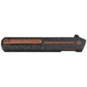 Nóż składany Tekto F2 Bravo Eotech Edition Black Forged Carbon Fiber, Bronze HW/Clip, Black D2