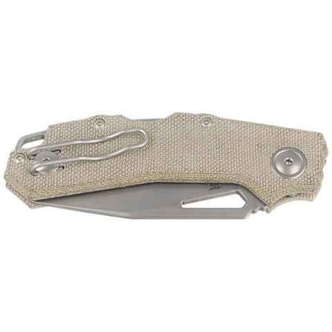 Nóż składany Viper Alfa Green Canvas Micarta, Stonewashed MagnaCut by Simone Tonolli (V6022CG)