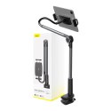 Uchwyt z klipsem Baseus Otaku Life Rotary Pro na telefon/tablet (szary)