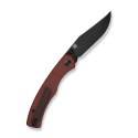 Nóż składany Civivi Clingman Burgundy G10, Black Stonewashed Nitro-V by Taylor Martin Best Damn EDC (C23065-2)