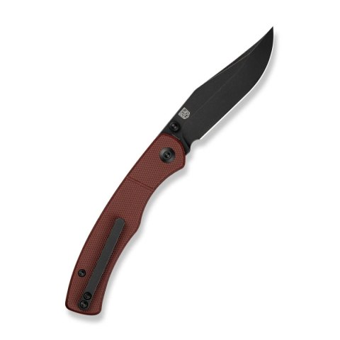 Nóż składany Civivi Clingman Burgundy G10, Black Stonewashed Nitro-V by Taylor Martin Best Damn EDC (C23065-2)
