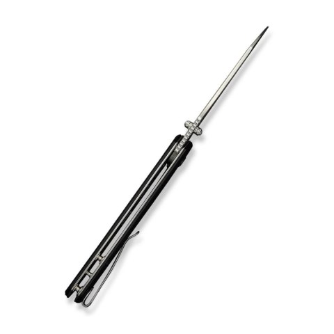 Nóż składany Sencut Draxor Black G10, Satin 9Cr18MoV (S24035-1)