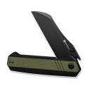 Nóż składany Sencut Draxor Green/Black G10, Black 9Cr18MoV (S24035-2)