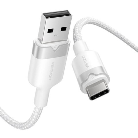 Kabel USB 2.0 A do USB-C 3A Vention CTNWF 1M (biały)
